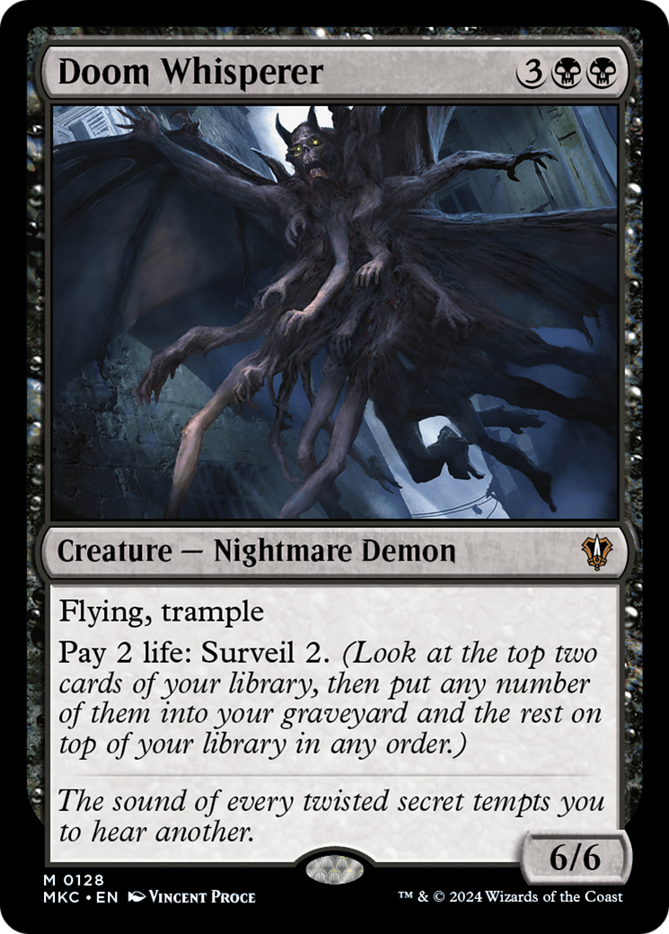 Doom Whisperer [Meurtres au commandant du manoir Karlov] 