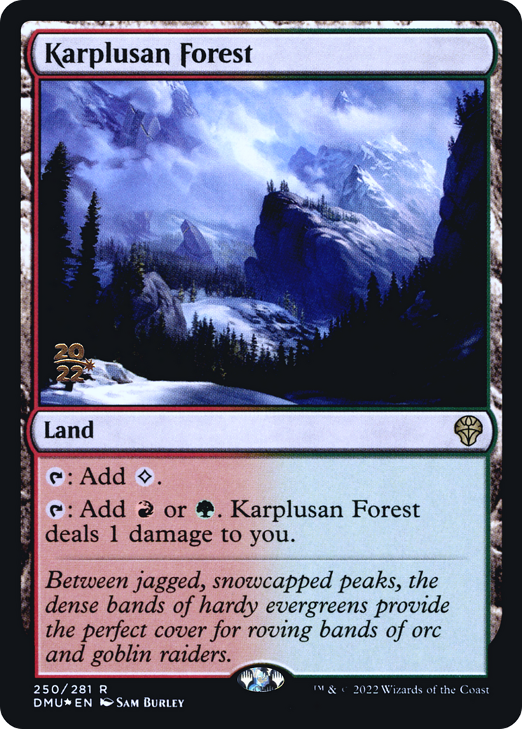 Forêt de Karplusan [Promotions avant-première de Dominaria United] 
