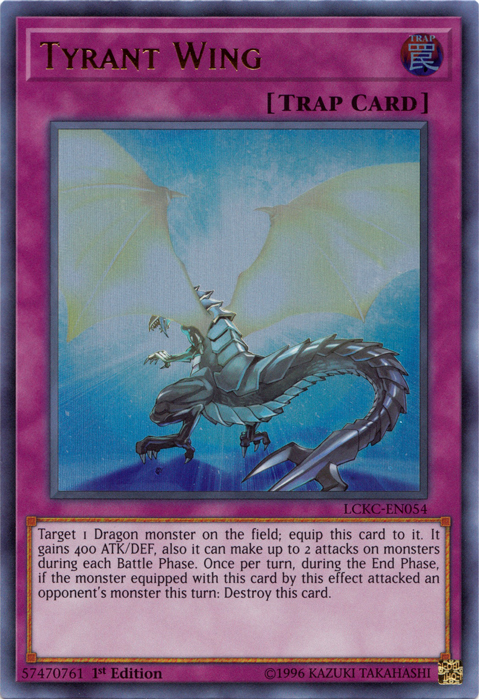 Tyrant Wing [LCKC-EN054] Ultra Rare