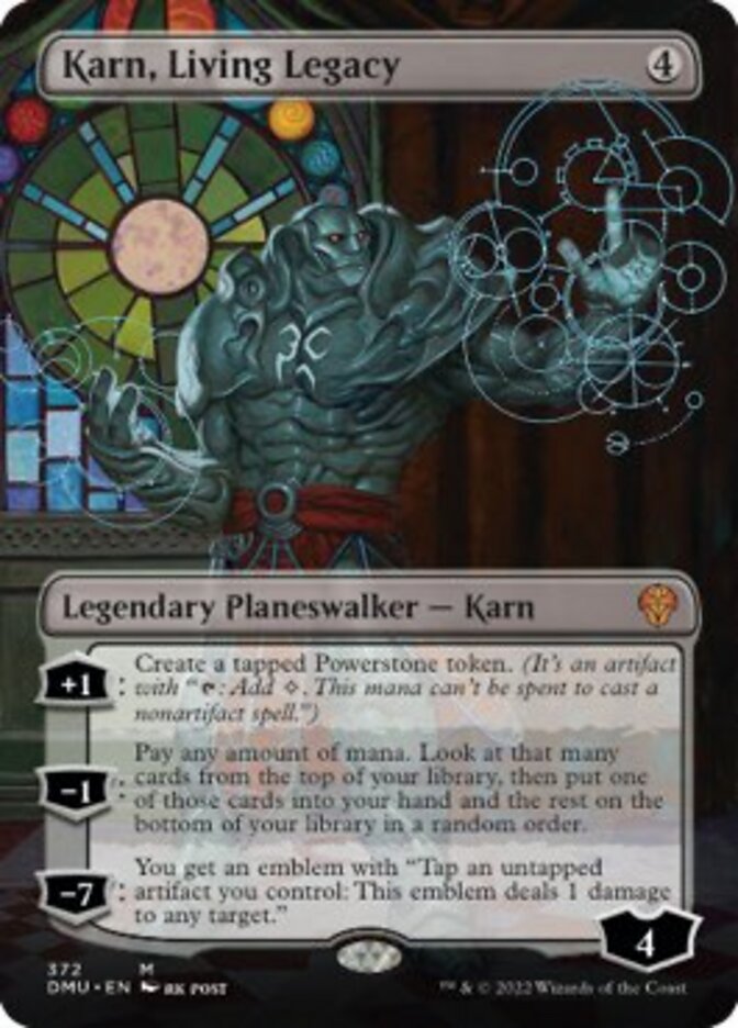 Karn, Living Legacy (DMU-372) - Dominaria United (Borderless)
