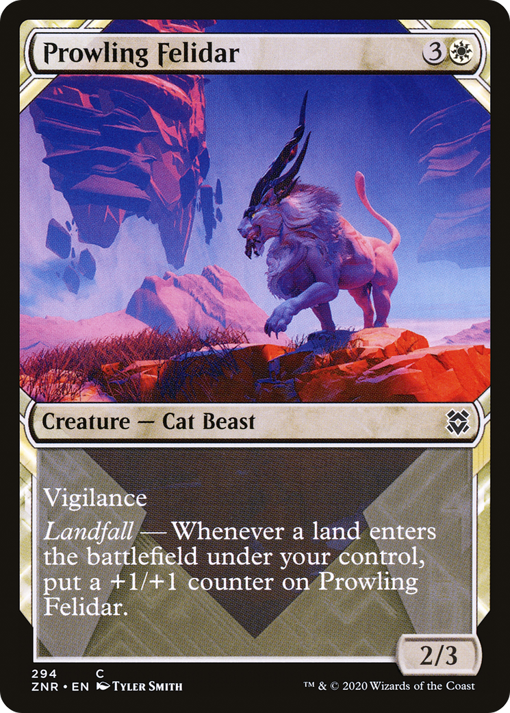 Felidar à l'affût (vitrine) [Zendikar Rising] 