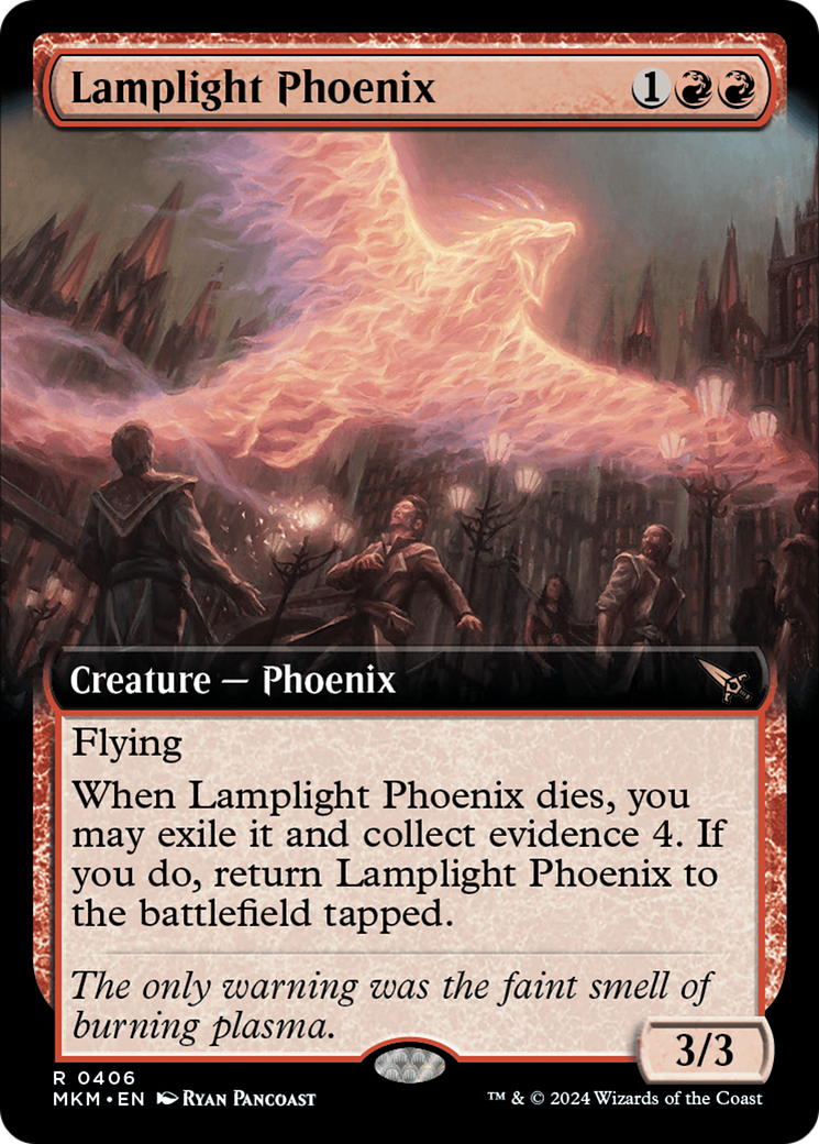 Lamplight Phoenix (Extended Art) [Meurtres au manoir Karlov] 