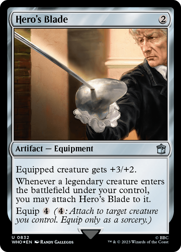 Lame du héros (Surge Foil) [Doctor Who] 
