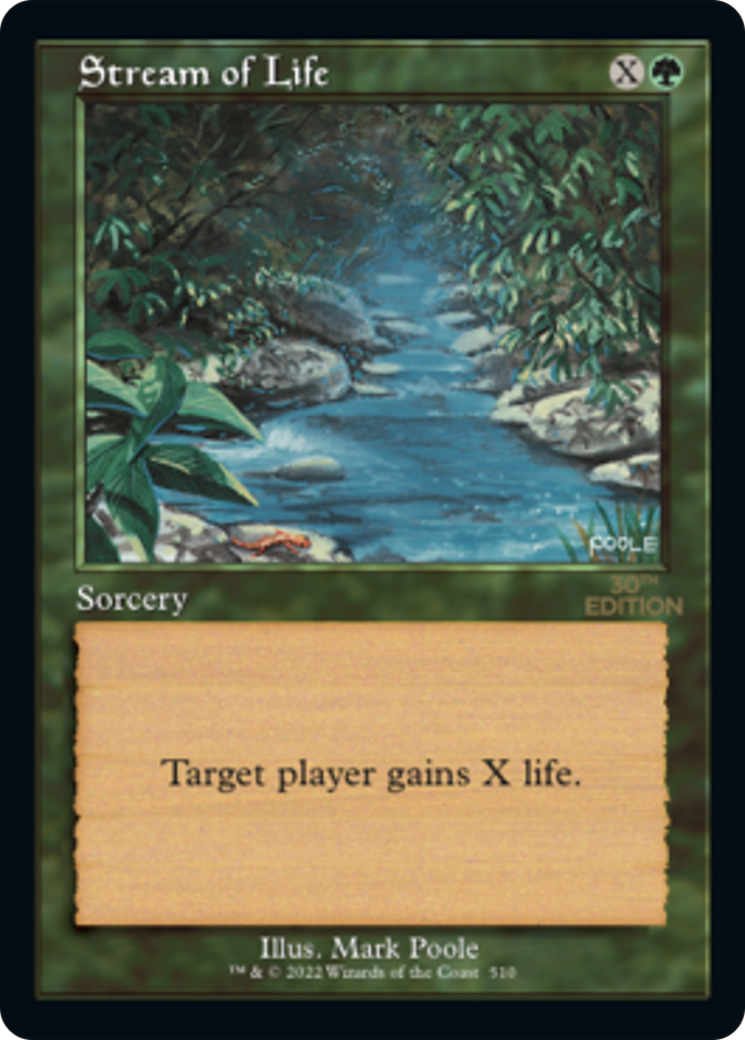 Stream of Life (Rétro) [Édition 30e anniversaire] 