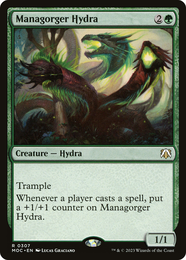 Managorger Hydra [Marche du commandant de la machine] 