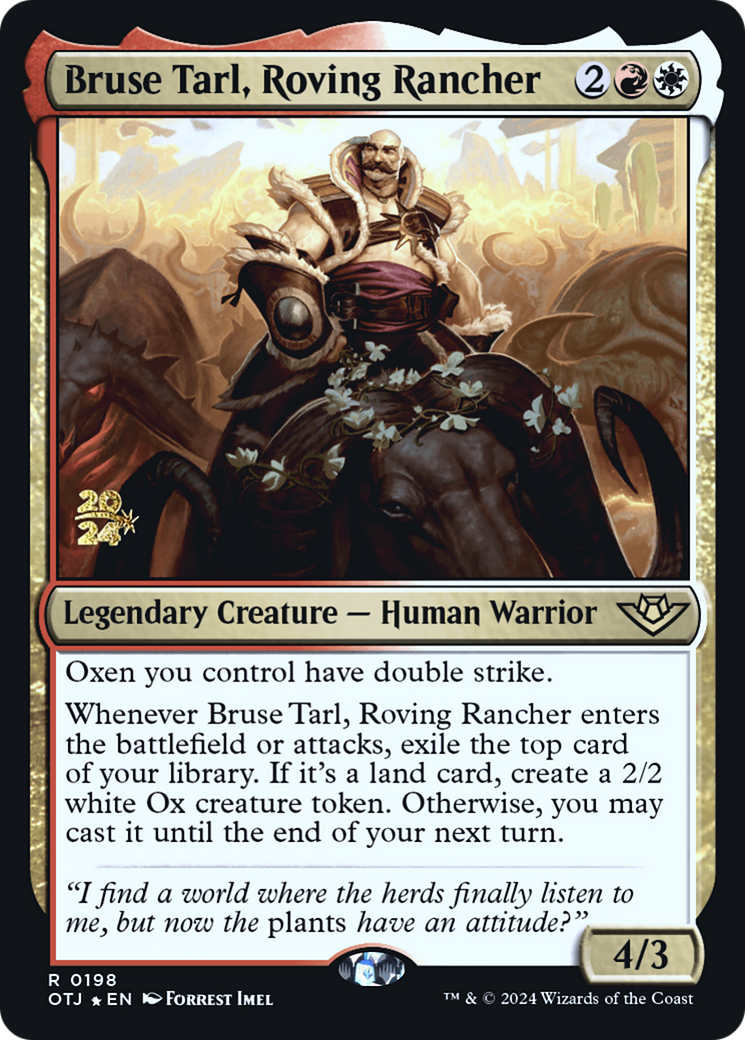 Bruse Tarl, Roving Rancher [Promotions avant-première des Hors-la-loi de Thunder Junction] 