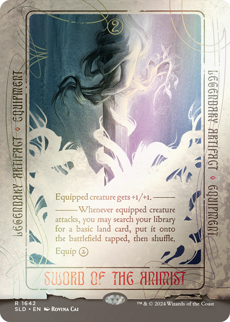 Épée de l'animiste (Rainbow Foil) [Secret Lair Drop Series] 