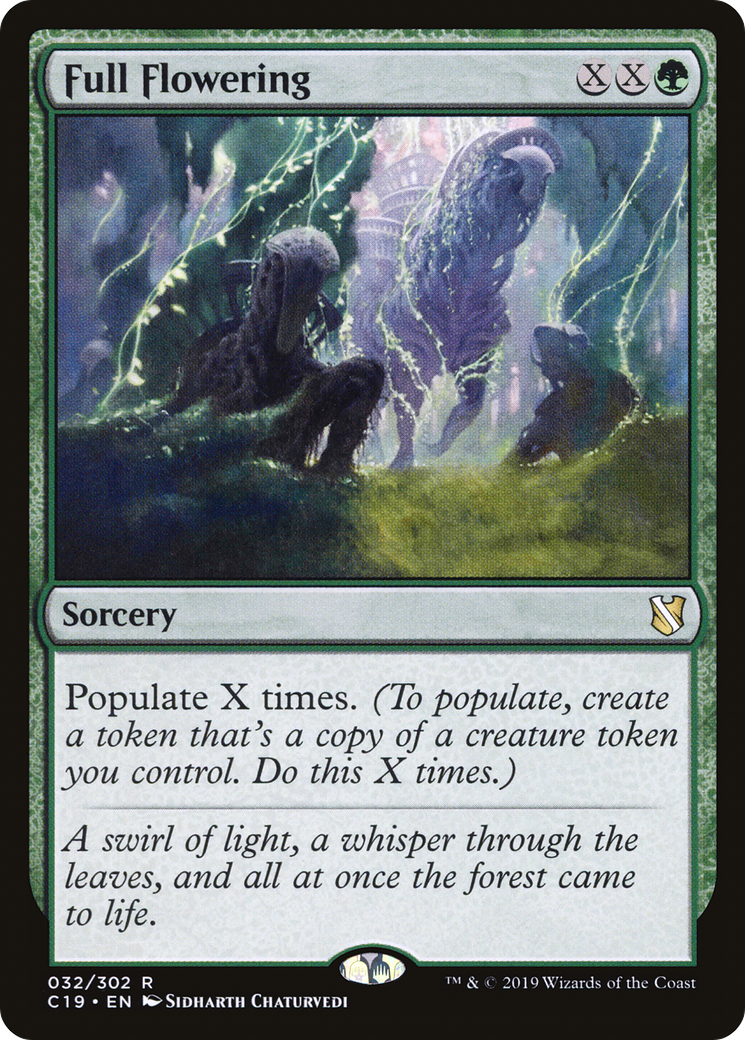 Pleine floraison [Commander 2019] 