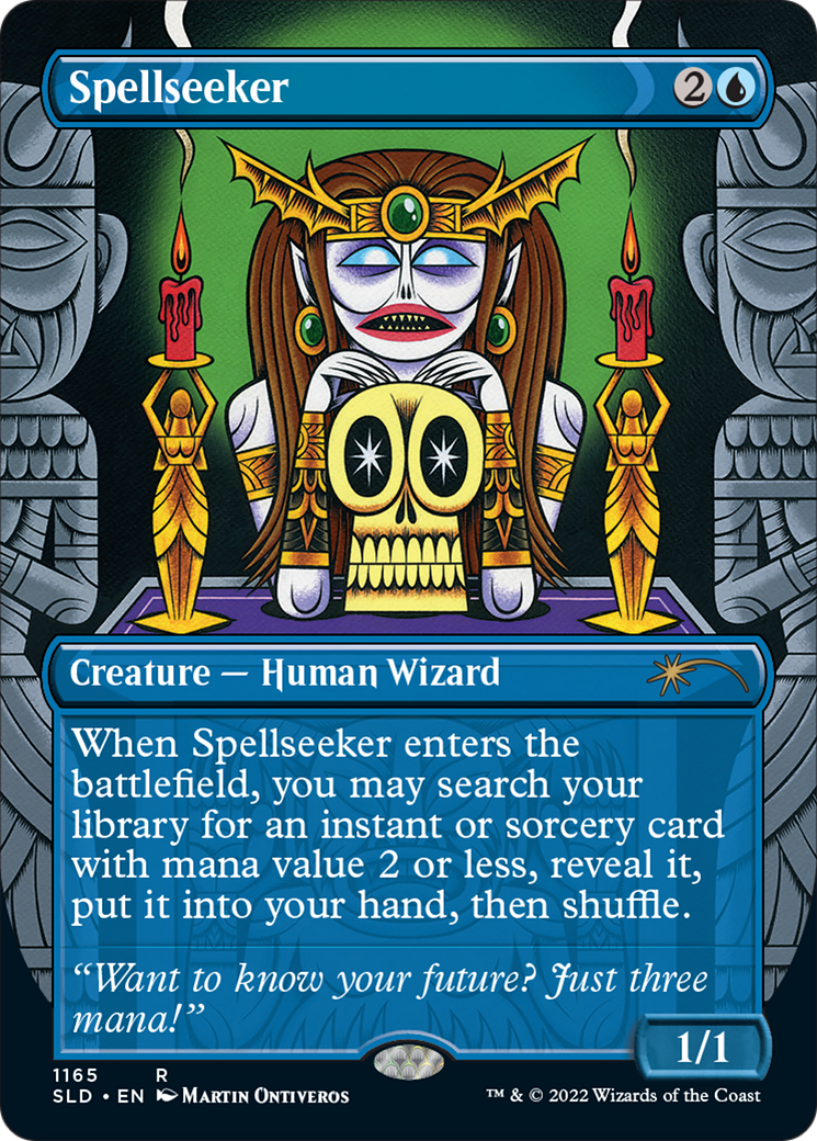 Spellseeker (Borderless) [Série Secret Lair Drop] 