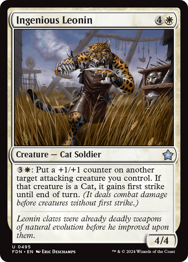 Ingenious Leonin (FDN-495) - Foundations