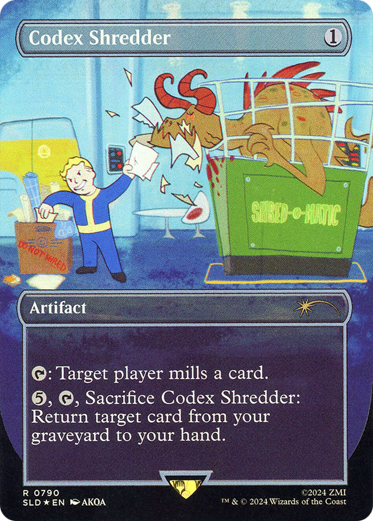 Broyeur Codex (Rainbow Foil) [Série Secret Lair Drop] 