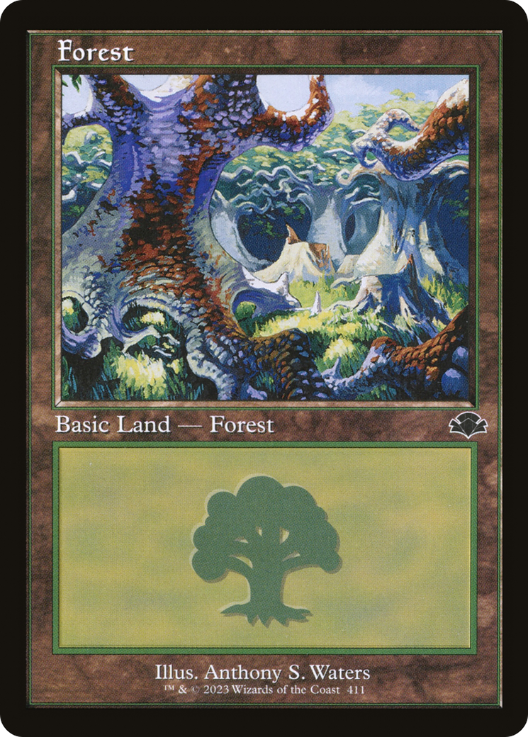 Forêt (411) (Rétro) [Dominaria Remastered] 
