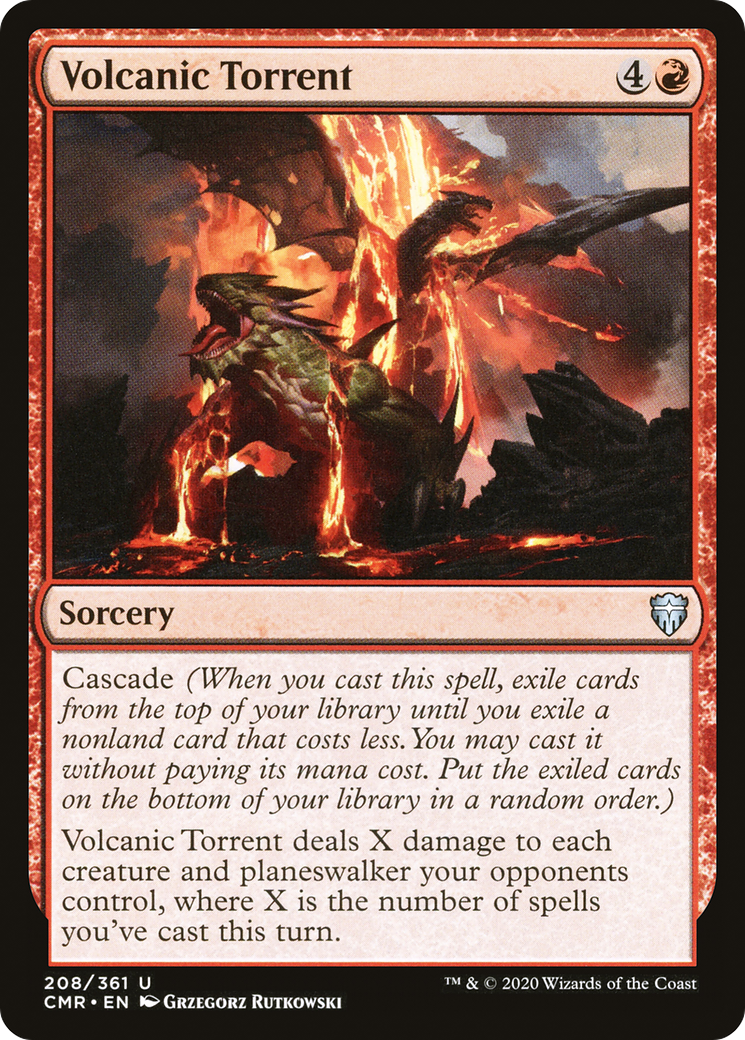 Torrent volcanique [Commander Legends] 