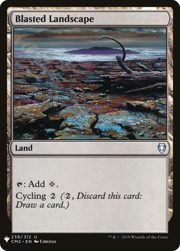 Paysage foudroyé [Mystery Booster] 