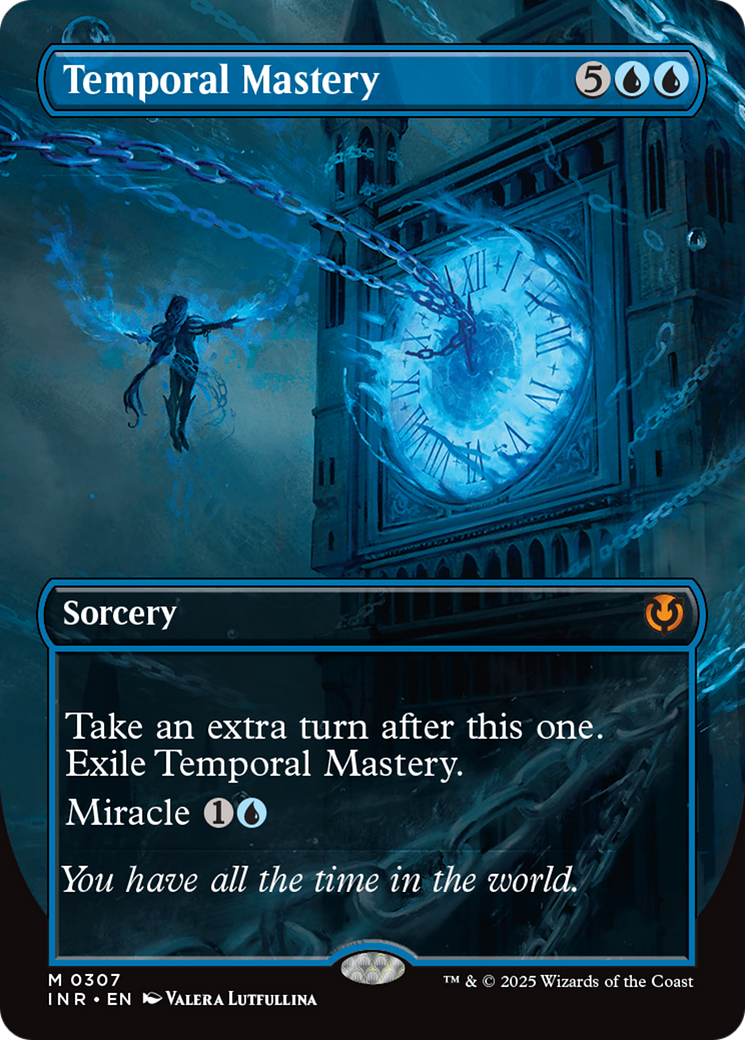 Temporal Mastery (Borderless) (INR-307) - Innistrad Remastered: (miracle) (Borderless)