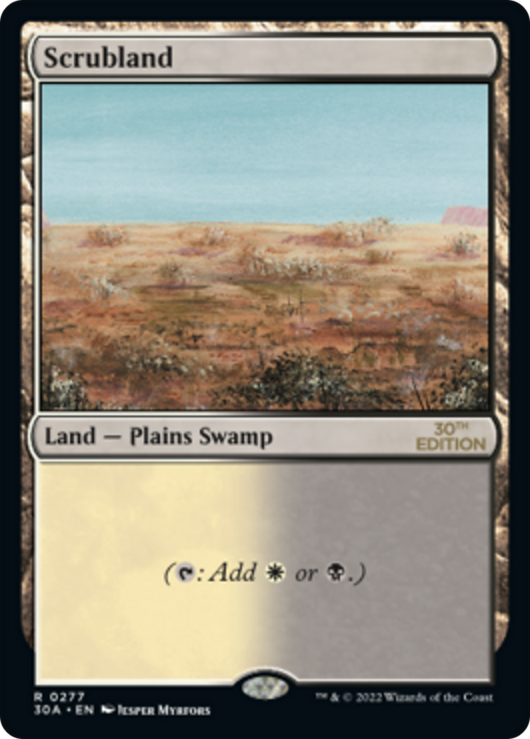 Scrubland [Édition 30e anniversaire] 