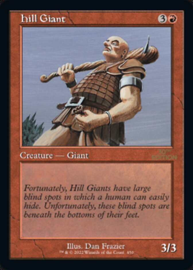 Hill Giant (Rétro) [Édition 30e anniversaire] 