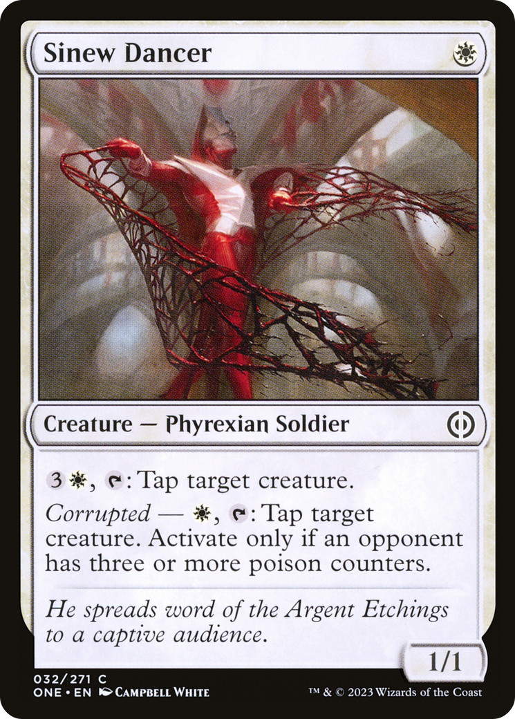 Danseuse de tendons [Phyrexia : Tous seront un] 