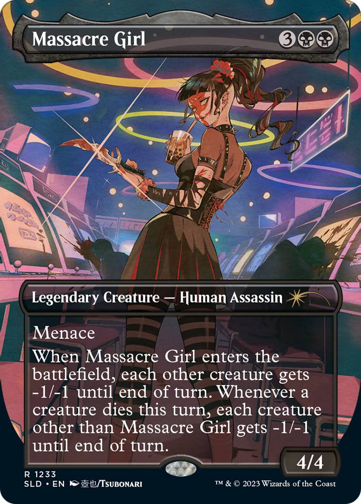 Massacre Girl (Borderless) [Série Secret Lair Drop] 