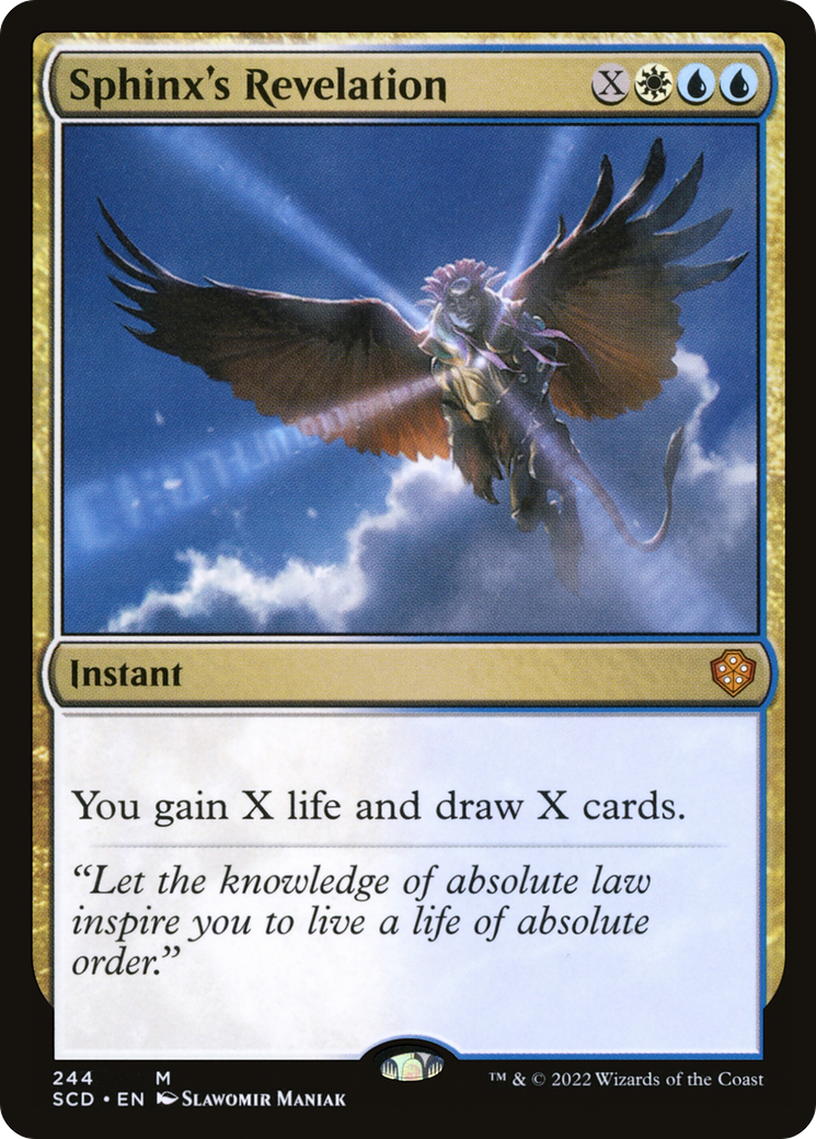 La Révélation du Sphinx [Decks Commander de Démarrage] 