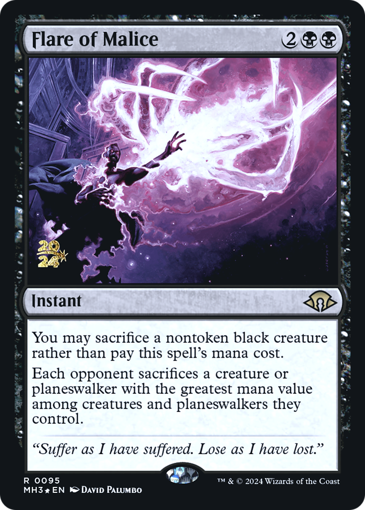 Flare of Malice [Promotions avant-première de Modern Horizons 3] 