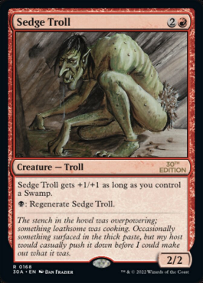 Sedge Troll [Édition 30e anniversaire] 