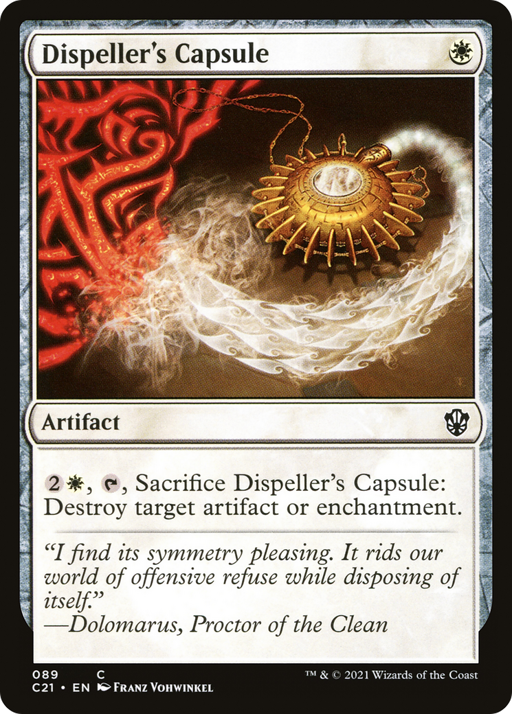 Capsule du Dispellateur [Commandant 2021] 