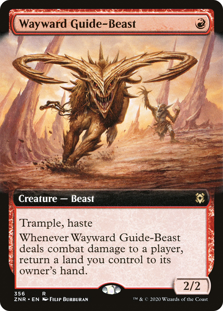 Guide-Bête capricieuse (Art étendu) [Zendikar Rising] 