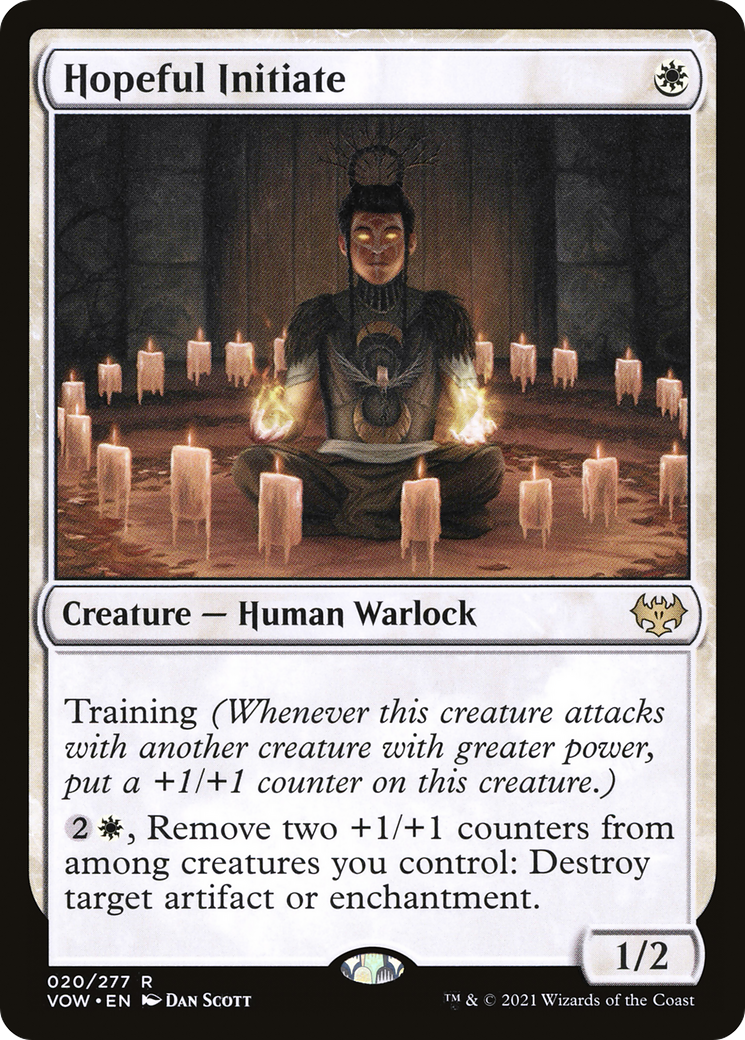 Hopeful Initiate (VOW-020) - Innistrad: Crimson Vow