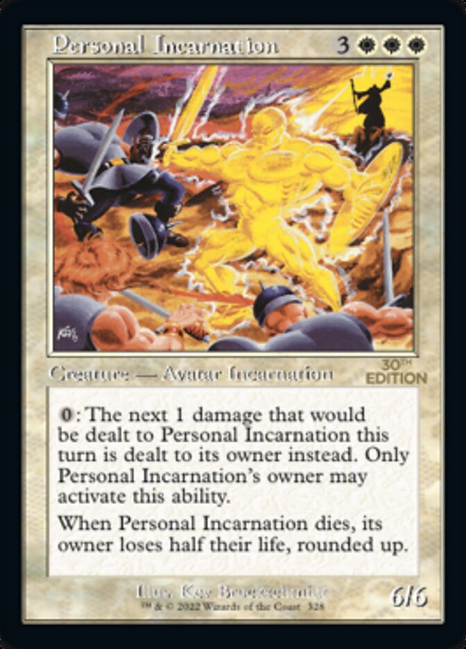 Incarnation personnelle (Rétro) [Édition 30e anniversaire] 