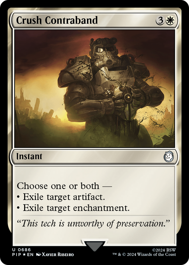 Crush Contraband (Surge Foil) (PIP-686) - Fallout Foil