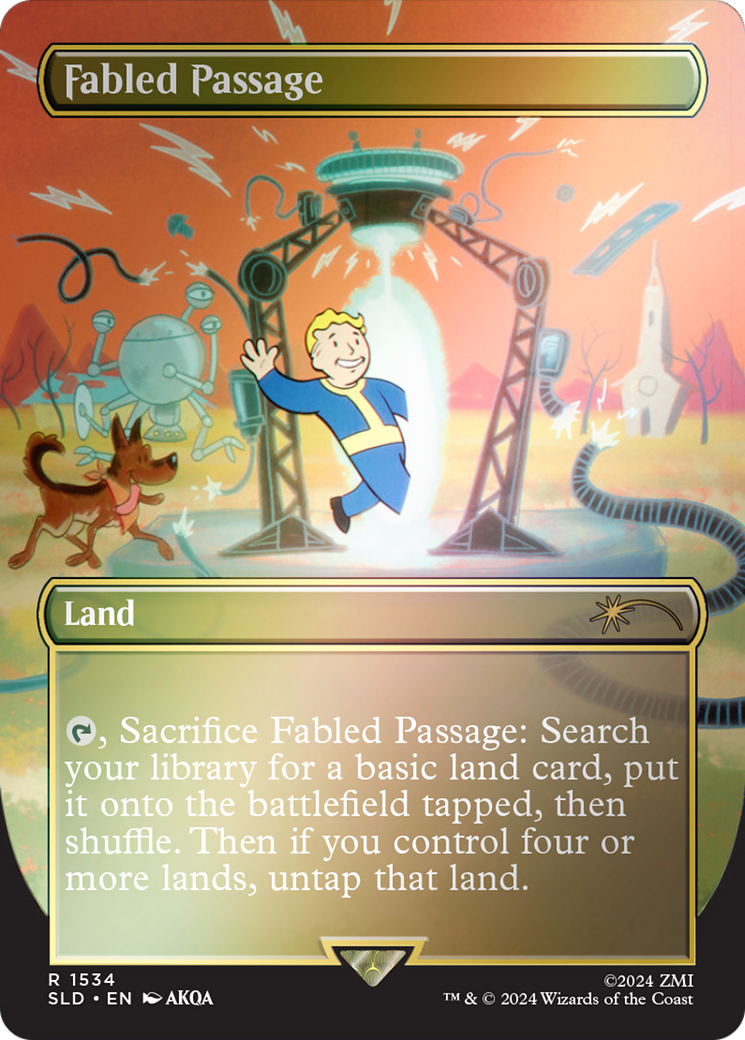 Passage fabuleux (1534) (Rainbow Foil) [Série Secret Lair Drop] 