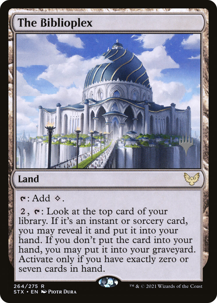 Le Biblioplex (Pack Promo) [Strixhaven : Promos de l'École des Mages] 