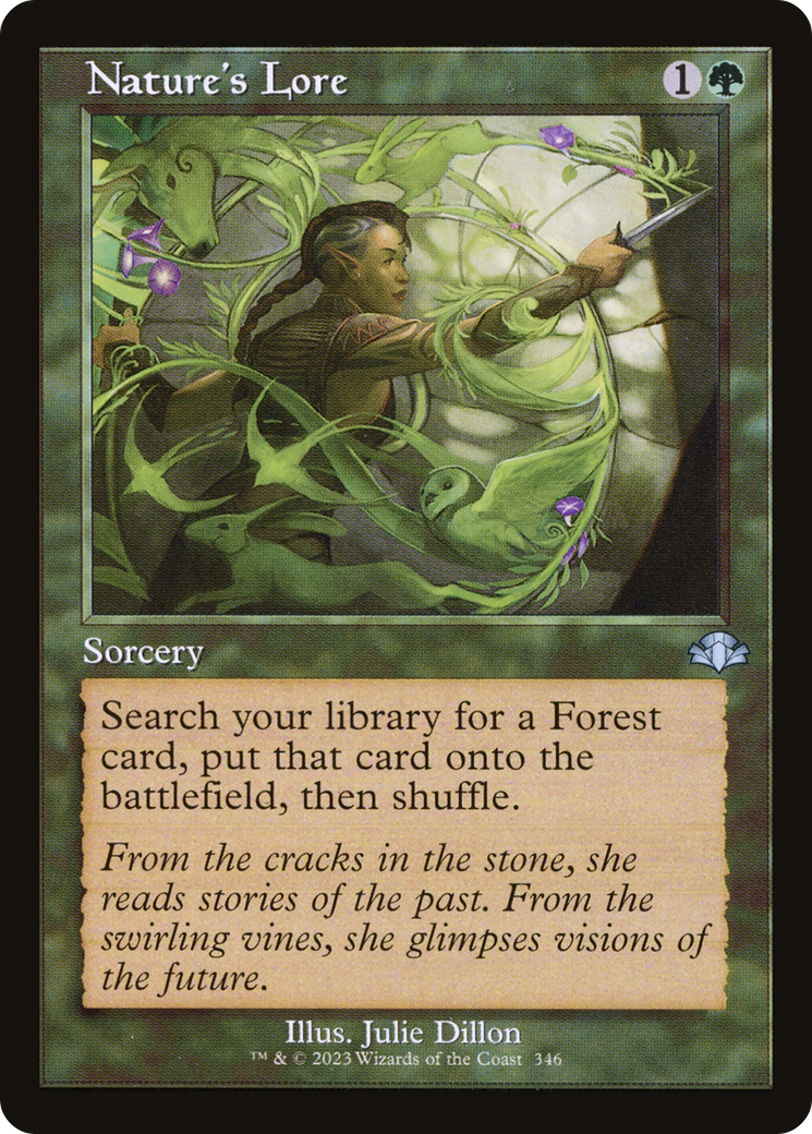 Nature's Lore (Rétro) [Dominaria Remastered] 