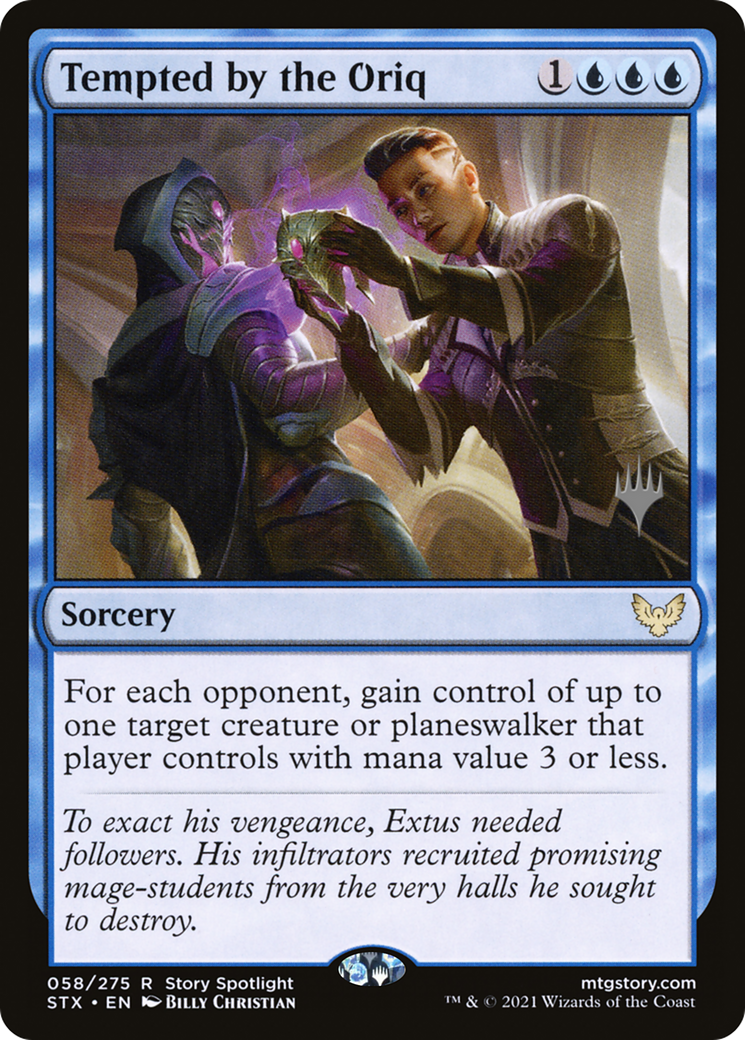 Tenté par l'Oriq (Pack Promo) [Strixhaven : Promos de l'École des Mages] 