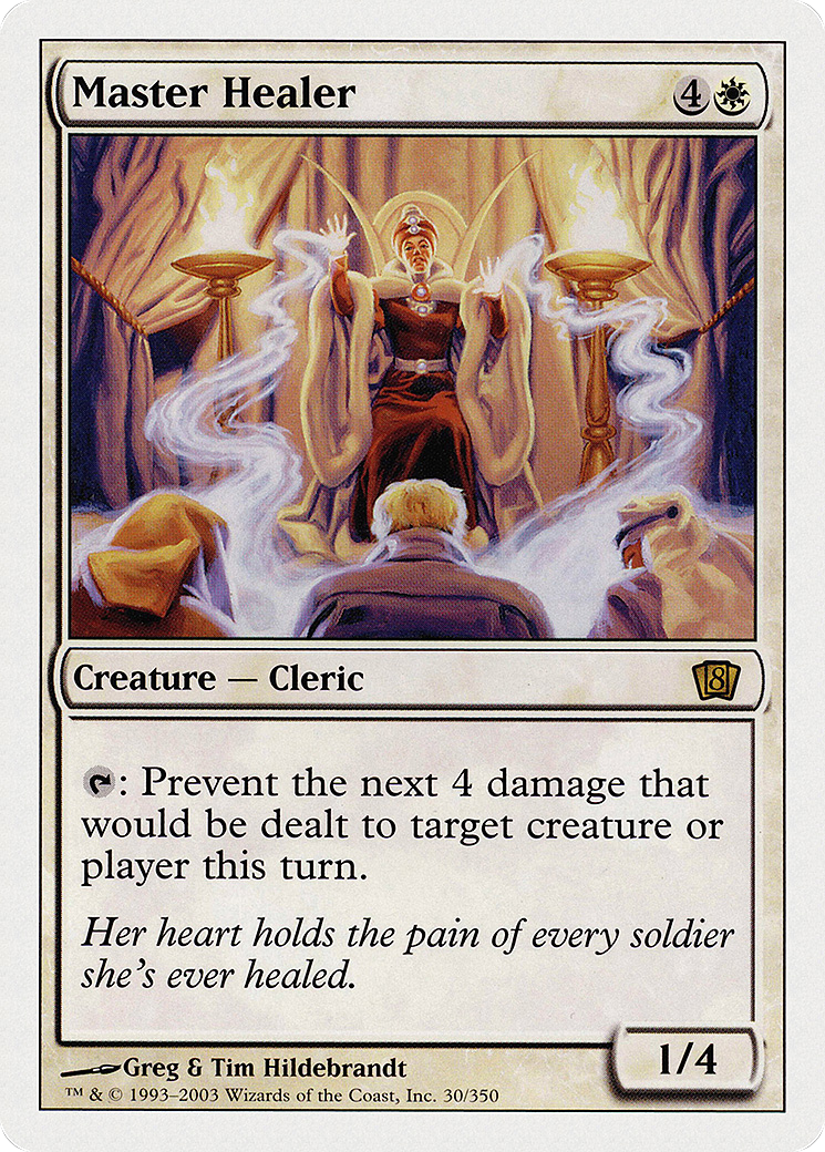 Master Healer (8ED-030) - 8th Edition Foil