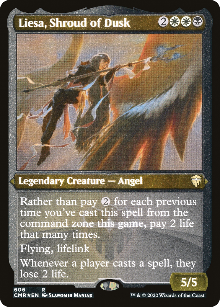 Liesa, Linceul du crépuscule (Gravé) [Commander Legends] 
