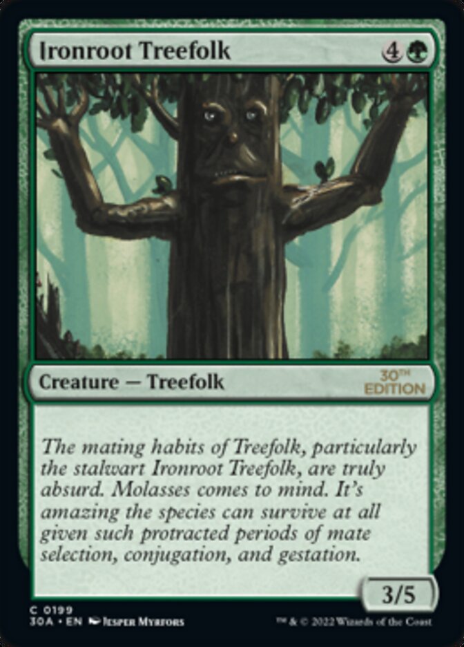 Ironroot Treefolk [Édition 30e anniversaire] 