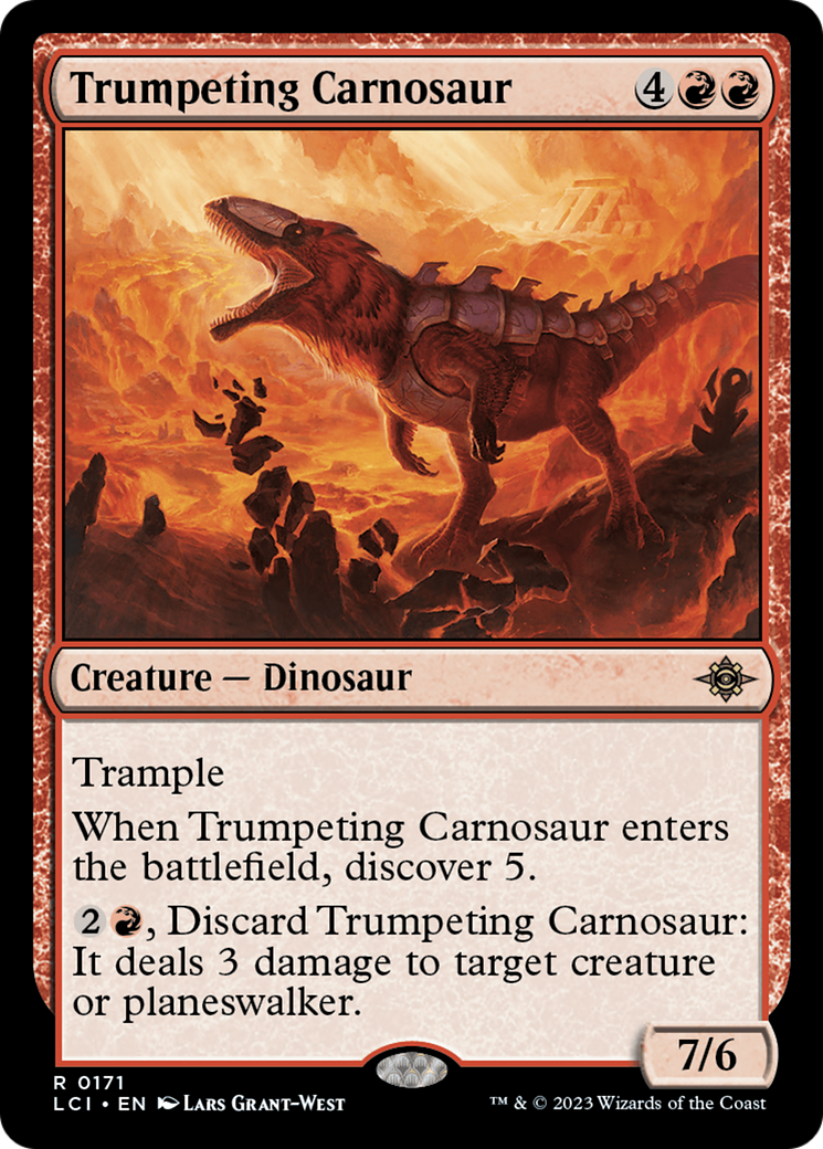 Carnosaure claironnant [Les cavernes perdues d'Ixalan] 