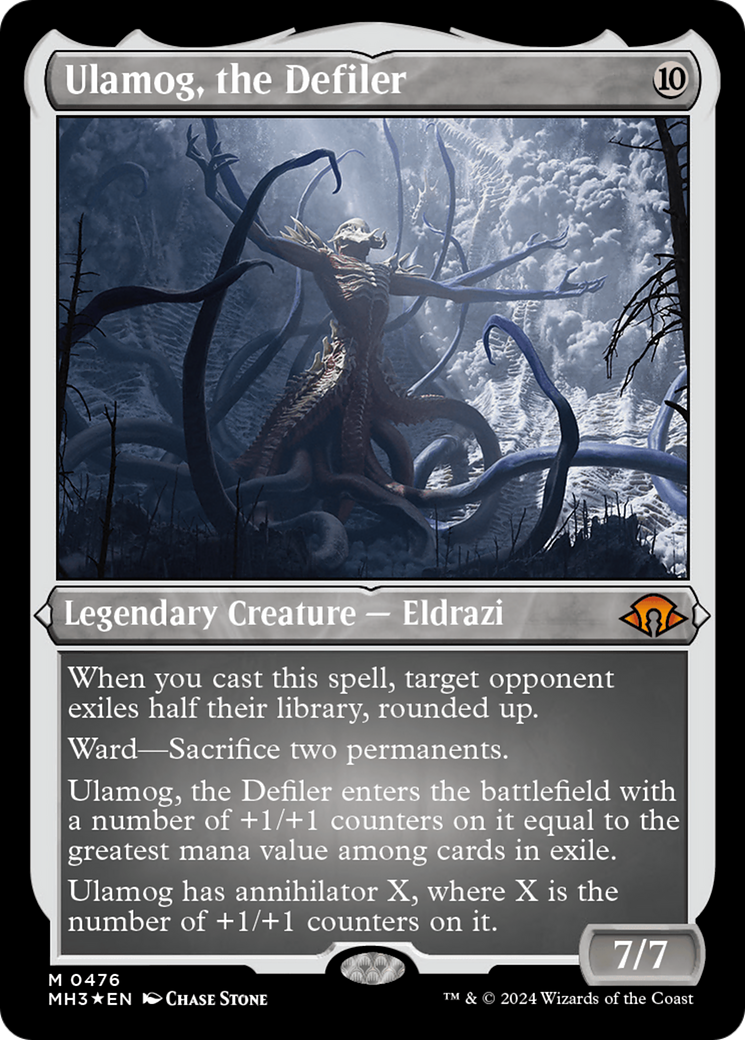 Ulamog, le profanateur (Foil Etched) [Modern Horizons 3] 