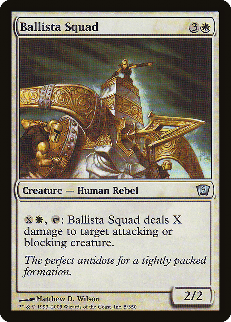 Ballista Squad (9ED-05★) - 9th Edition