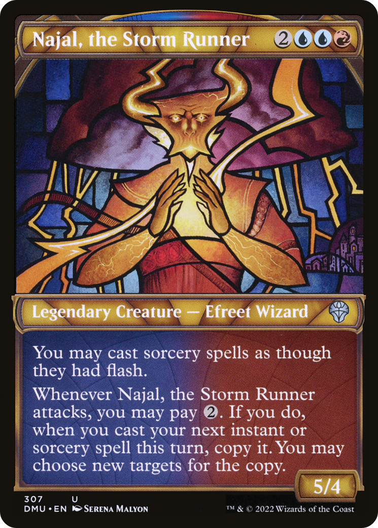 Najal, le coureur de tempête (vitrine) [Dominaria United] 