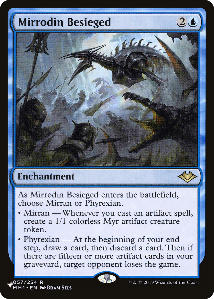 Mirrodin assiégé [La liste] 