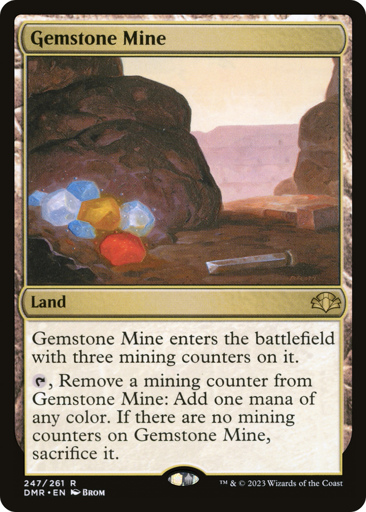 Mine de pierres précieuses [Dominaria Remastered] 