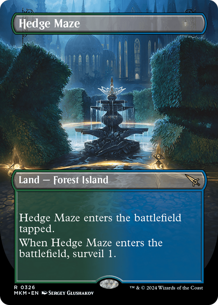 Hedge Maze (sans frontières) [Meurtres au manoir Karlov] 