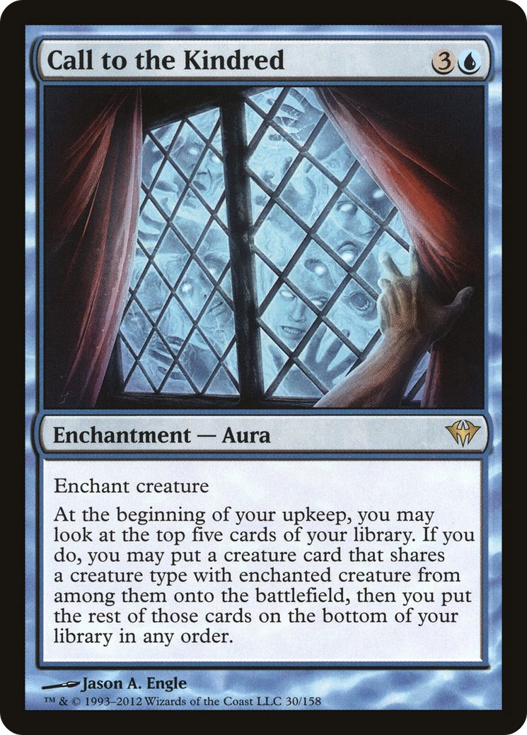 Call to the Kindred (DKA-030) - Dark Ascension Foil