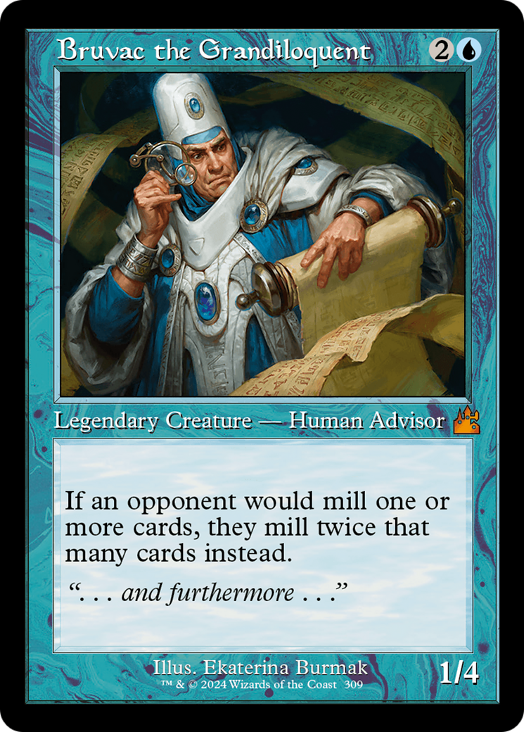 Bruvac le Grandiloquent (Retro Frame) [Ravnica Remastered] 