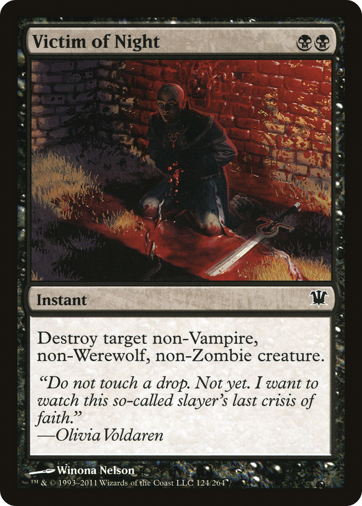 Victim of Night (ISD-124) - Innistrad
