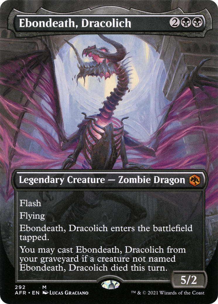 Ebondeath, Dracolich (Art alternatif sans frontières) [Donjons &amp; Dragons : Aventures dans les royaumes oubliés] 