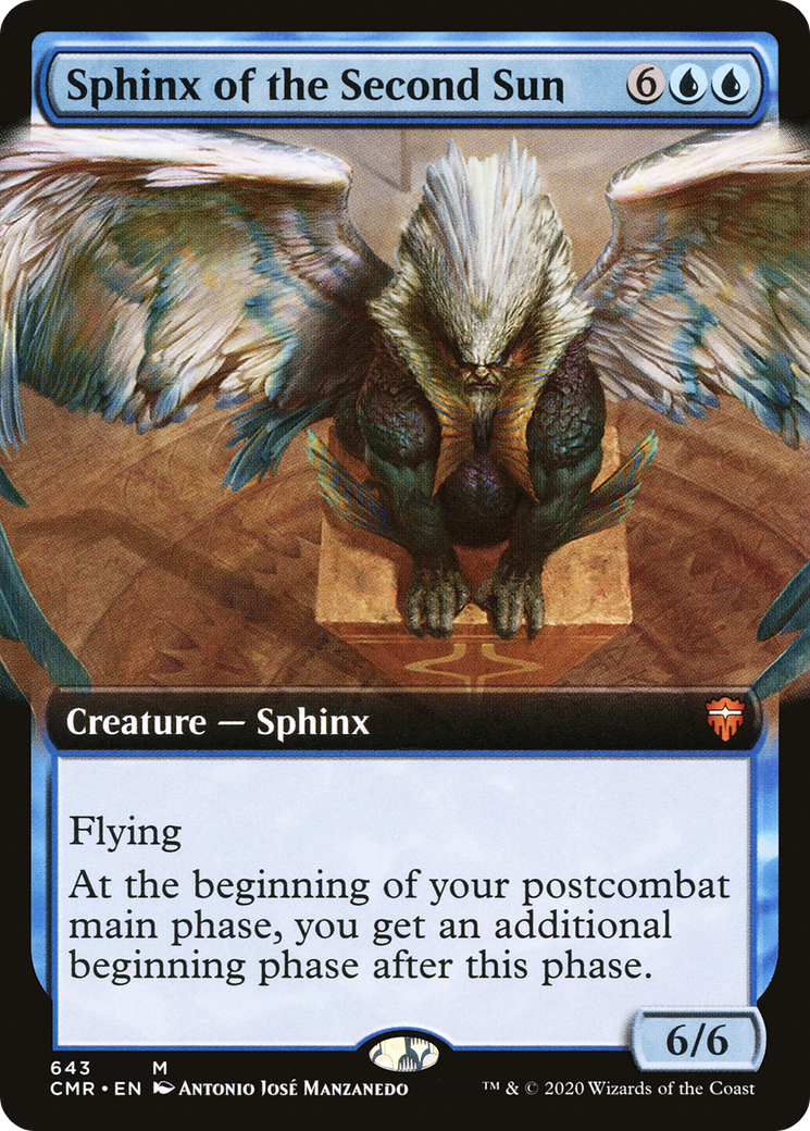 Sphinx du Deuxième Soleil (Art étendu) [Commander Legends] 